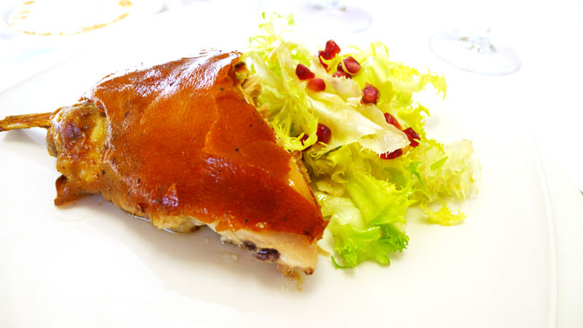 Receta de cochinillo Asado